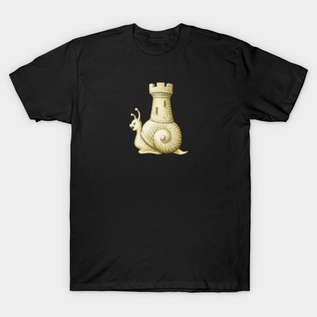 Chateau Escargot T-Shirt by FlyingSnail